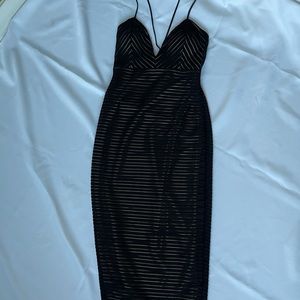 Midi dress, top straps
